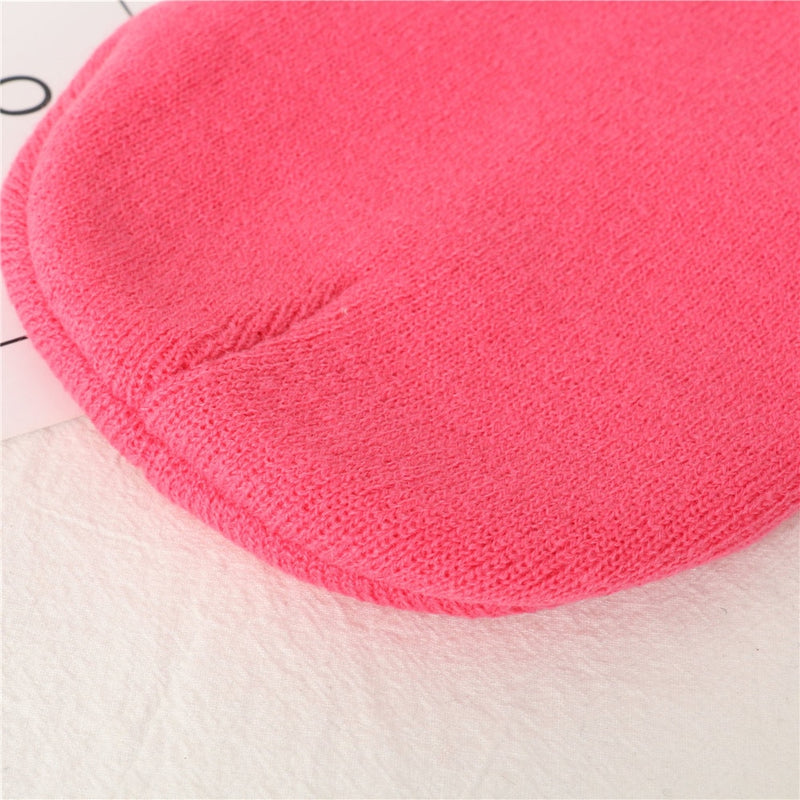 2021 Winter Hats for Woman New Beanies Knitted Solid Cute Hat Girls Autumn Female Beanie Caps Warmer Bonnet Ladies Casual Cap