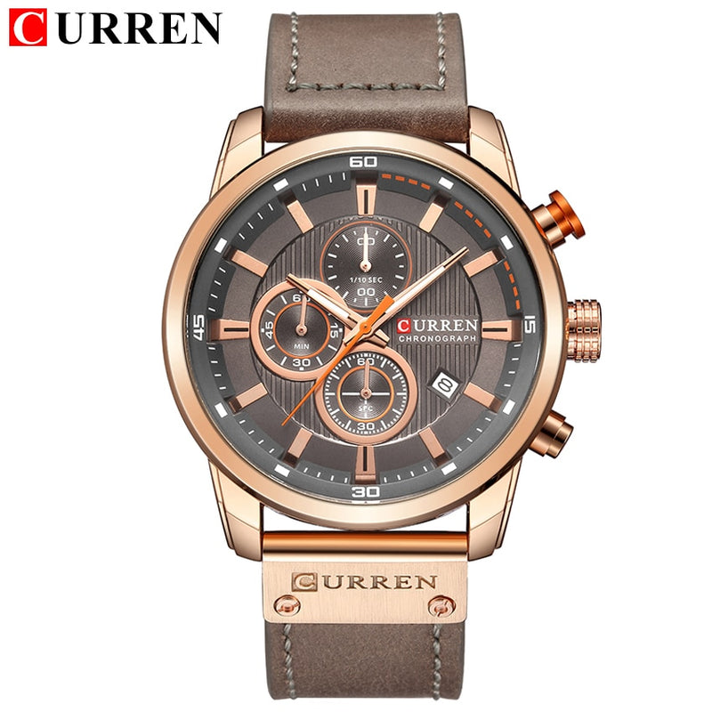 CURREN Fashion Date Quartz Men Watches Top Brand Luxury Male Clock Chronograph Sport Mens Wrist Watch Hodinky Relogio Masculino