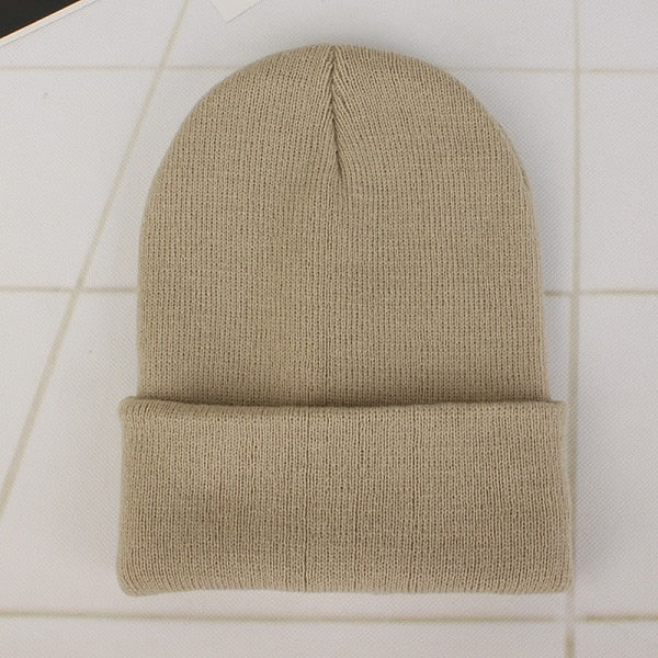 2021 Winter Hats for Woman New Beanies Knitted Solid Cute Hat Girls Autumn Female Beanie Caps Warmer Bonnet Ladies Casual Cap