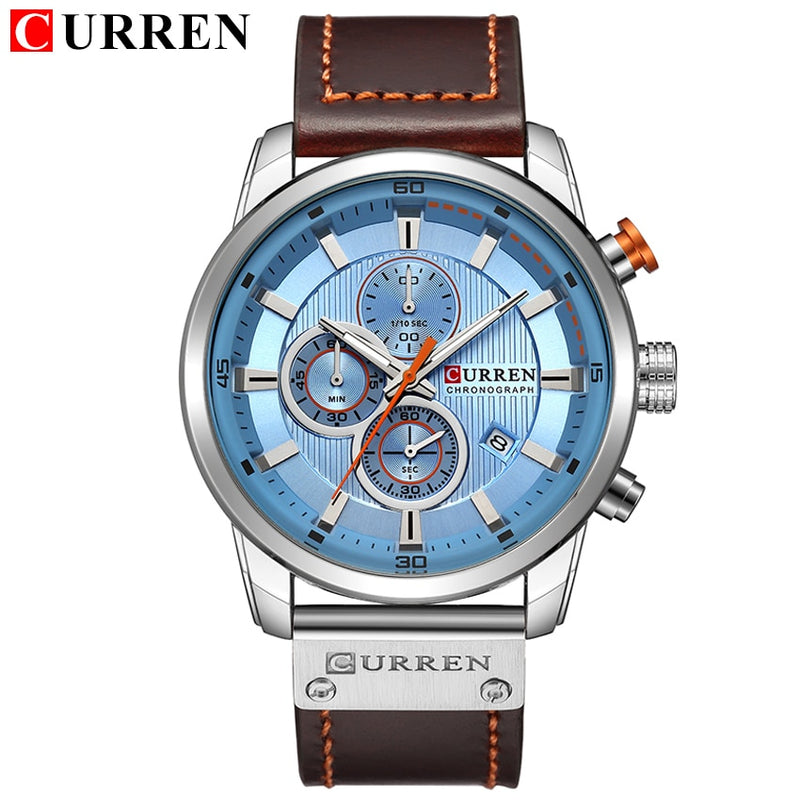 CURREN Fashion Date Quartz Men Watches Top Brand Luxury Male Clock Chronograph Sport Mens Wrist Watch Hodinky Relogio Masculino