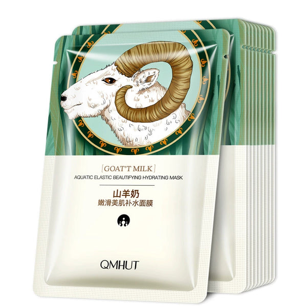 QMHUT Moisturizing Skin Care Mask Goat's Milk