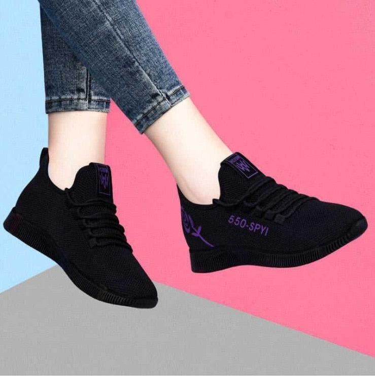 Tennis Shoes for Women Outdoor Sports Shoes Women Lightweight Non-slip Breathable Sneakers Soft Walking Shoes Zapatillas Mujer