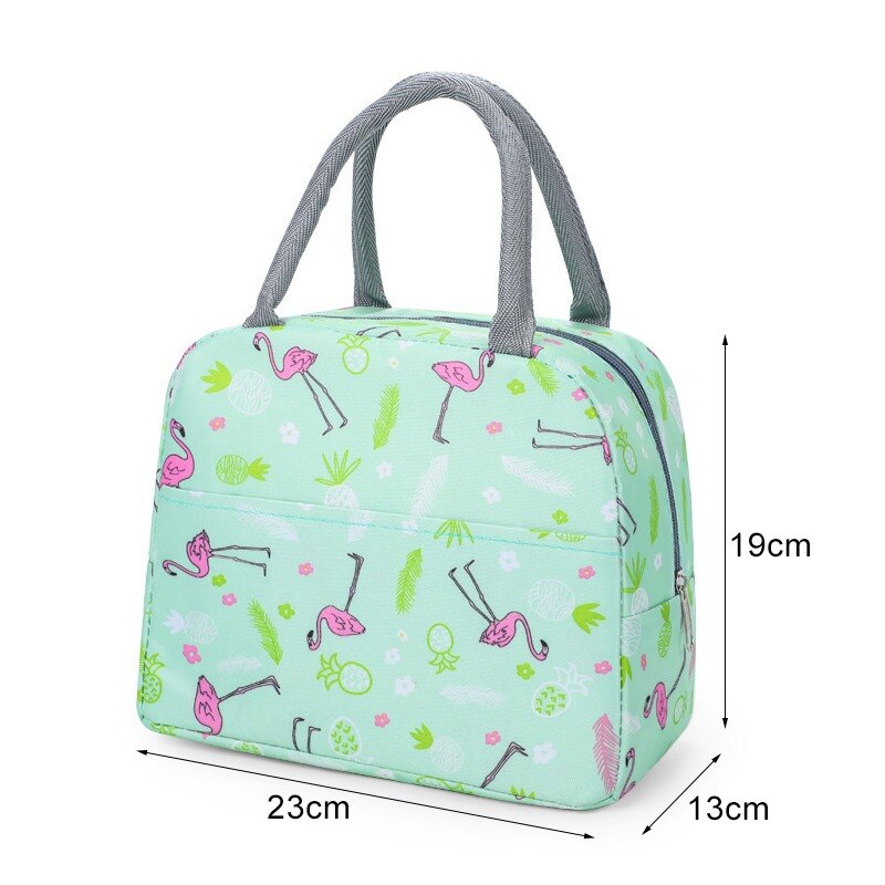 Portable Cooler Bag Ice Pack Lunch Box Insulation Package Insulated Thermal Food Picnic Bags Pouch For Women Girl Kids Children