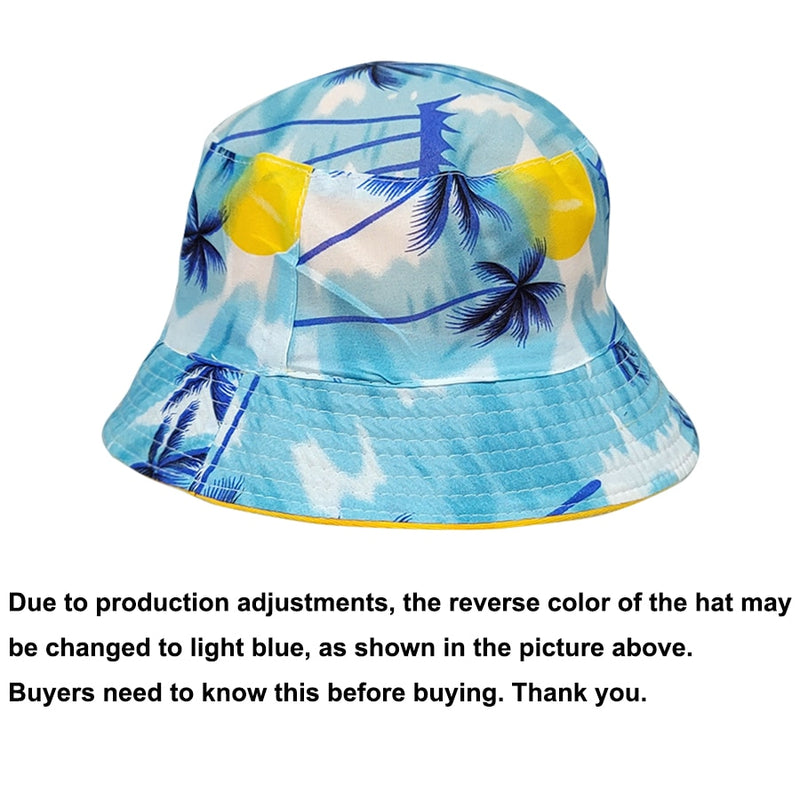 Fashion RICARD Bob Bucket Hats Men Women Cotton Outdoor Reversible Fisherman Caps Beach Fishing Hat Girl Boy Chapeau Panama Hat