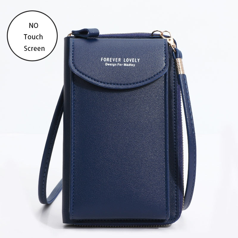 Buylor Women's Handbag Touch Screen Cell Phone Purse Shoulder Bag Female Cheap Small Wallet Soft Leather Crossbody Bags of Women