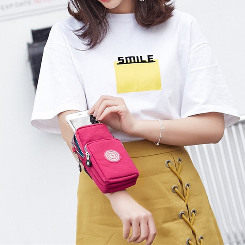 Small Shoulder Bag Nylon Women Mobile Phone Bag Mini Female Messenger Purse Lady Wallet CrossBody Bag Women Handbag сумка женска