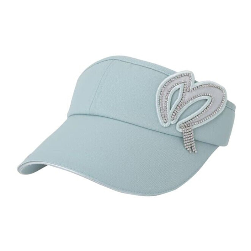 Golf cap woman 2023 New Summer Ladies Headless  Empty Top golf Hat