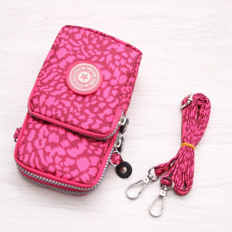 Small Shoulder Bag Nylon Women Mobile Phone Bag Mini Female Messenger Purse Lady Wallet CrossBody Bag Women Handbag сумка женска