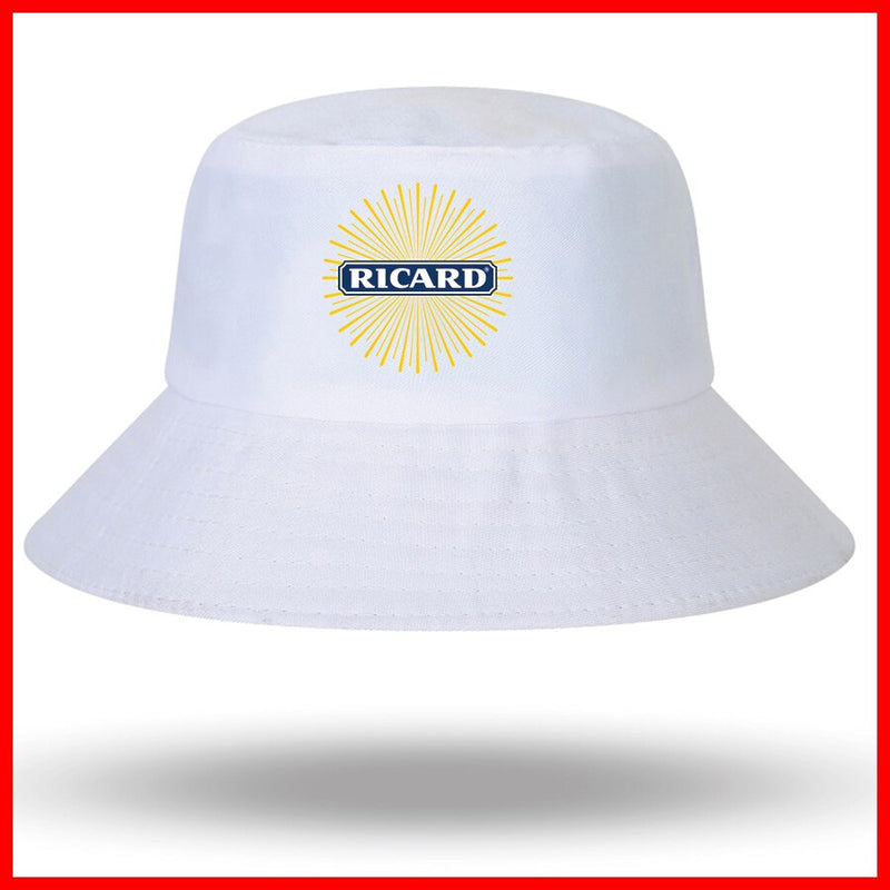 Fashion RICARD Bob Bucket Hats Men Women Cotton Outdoor Reversible Fisherman Caps Beach Fishing Hat Girl Boy Chapeau Panama Hat