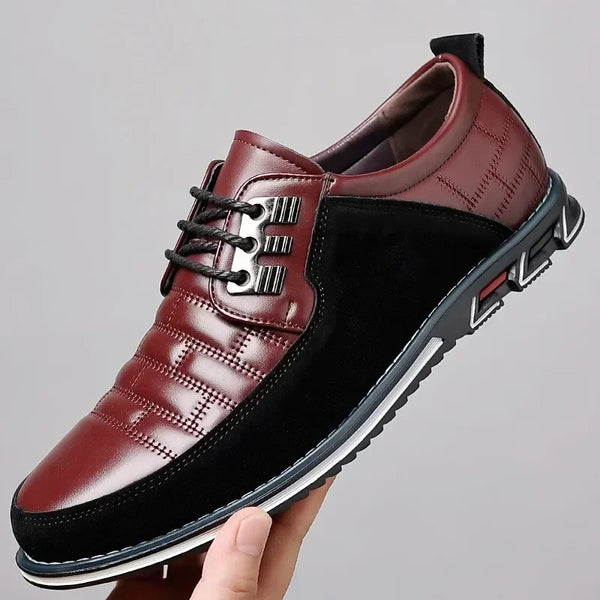 2023 Autumn Business Casual Shoes for Men Trend Classic Leather Shoes Outdoor Men Sneakers Sewing Breathable Men's Dress Shoes