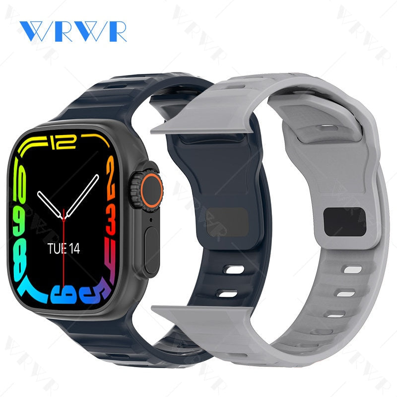 2023 Smart Horloge Ultra Serie 8 Nfc Smartwatch Mannen Vrouwen Bluetooth Oproepen Draadloze Opladen Fitness Armband 2 Inch Hd Scherm