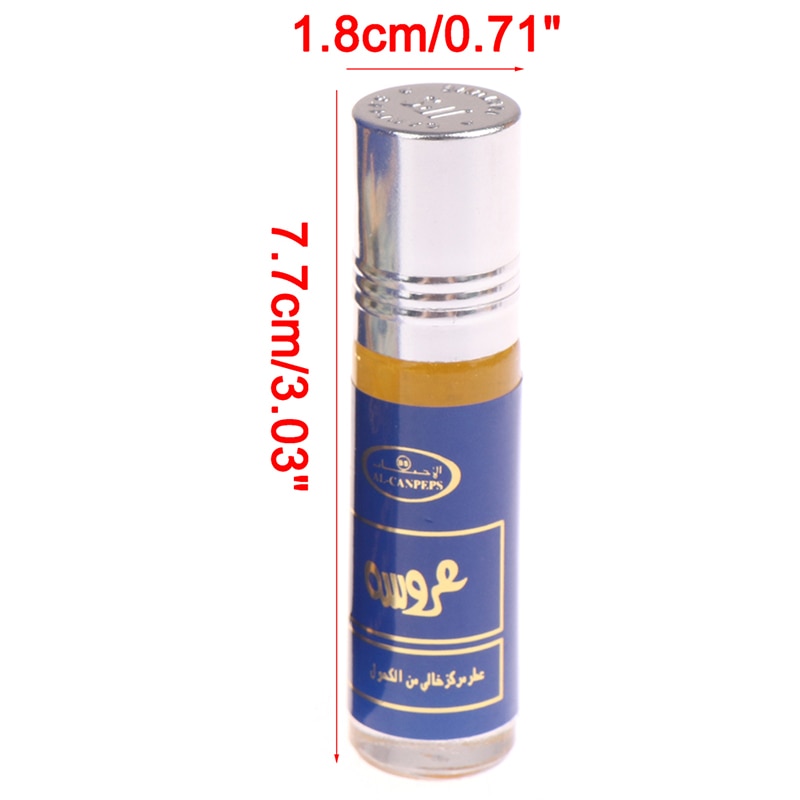 New 6ML Muslim Roll On Perfume Women Men Fragrance Essence Oil Body Scented Lasting Fragrance