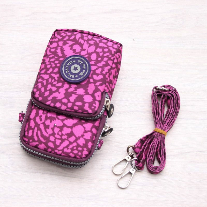 Small Shoulder Bag Nylon Women Mobile Phone Bag Mini Female Messenger Purse Lady Wallet CrossBody Bag Women Handbag сумка женска