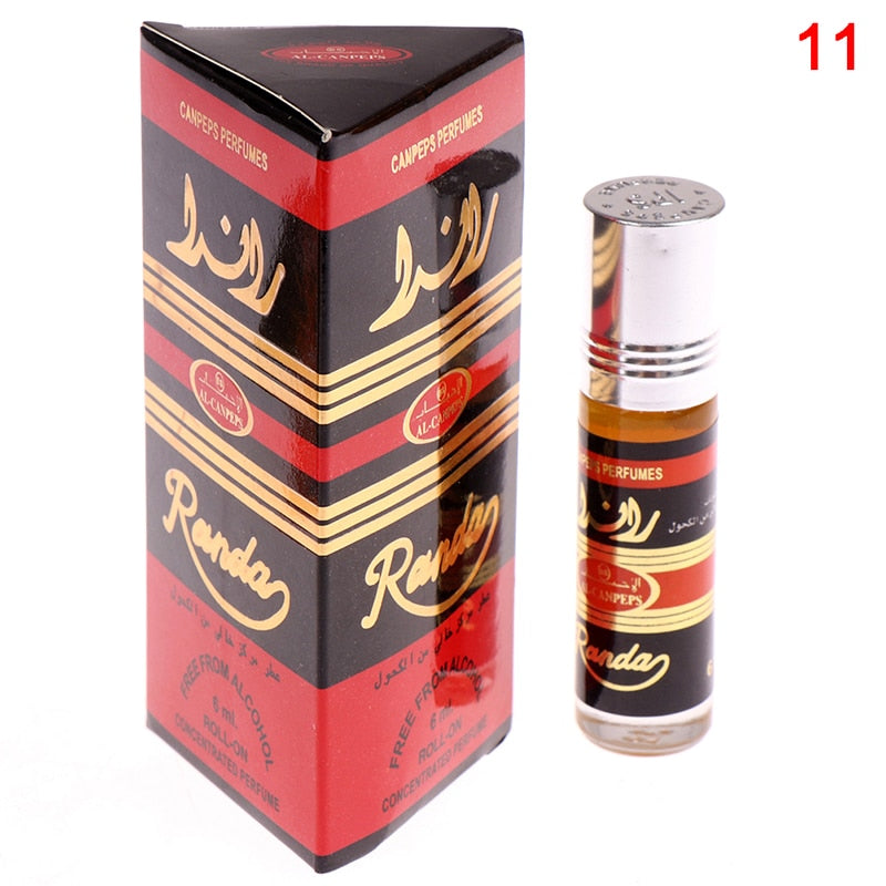 New 6ML Muslim Roll On Perfume Women Men Fragrance Essence Oil Body Scented Lasting Fragrance