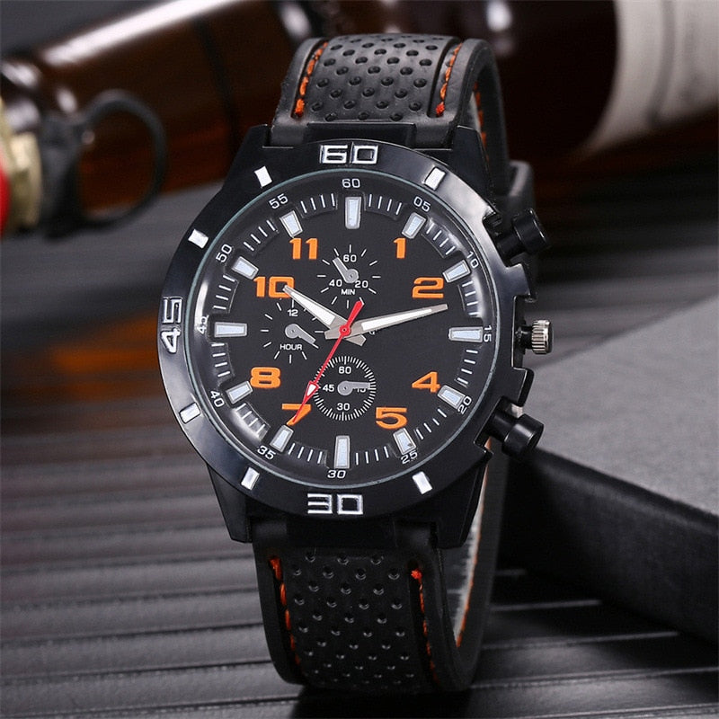 Fashion Date Quartz Men Watches Top Brand Luxury Male Clock Chronograph Sport Mens Wrist Watch Hodinky Relogio Masculino