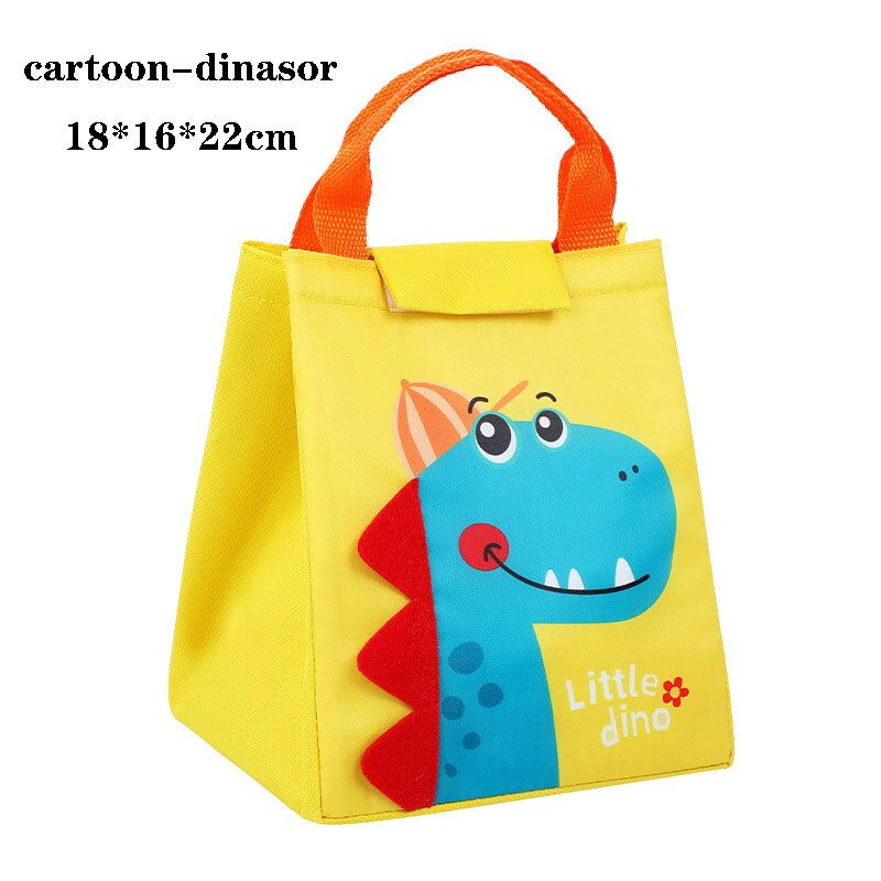 Lunch Food bag Aluminum Thermal Bag with cooler Insulation box Foil Children Lunchbox Food storage Bag School and work Food Bag