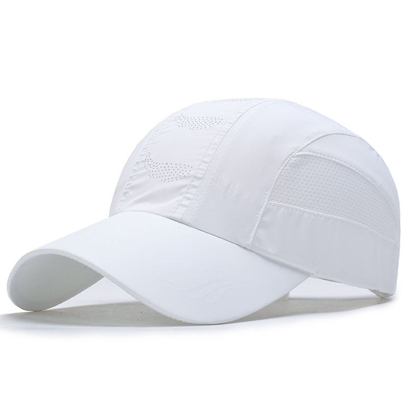 2022 Summer Brand For Men Sports Running Sweat Baseball Cap Male Canada Golf Quick Dry Women Kpop Solid Snapback Bone Hat E37