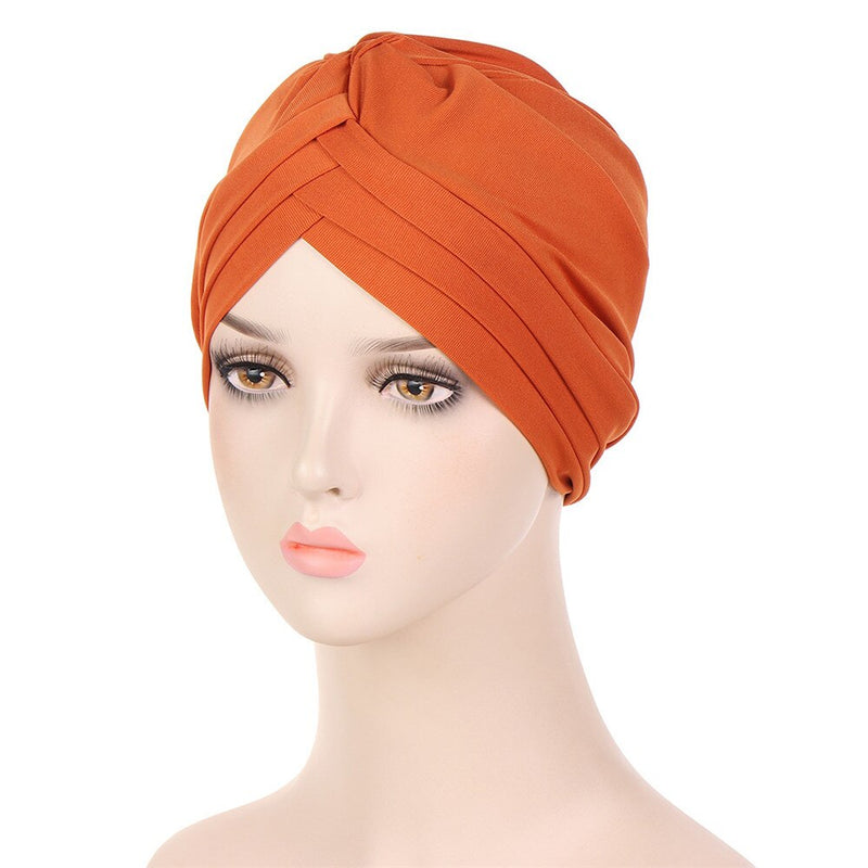 India Muslim Women Hijab Hat Cancer Chemo Cap Braid Beads Turban Headscarf Islamic Head Wrap Lady Beanie Bonnet Hair Loss Cover