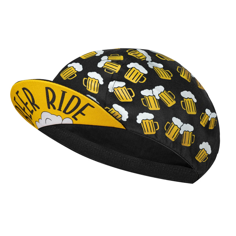 SweetMatt Classic Retro Beer Coffee Ice Cream Cartoon Polyester Cycling Caps Bicycle Quick Dry Sports Hats Summer Bike Balaclava