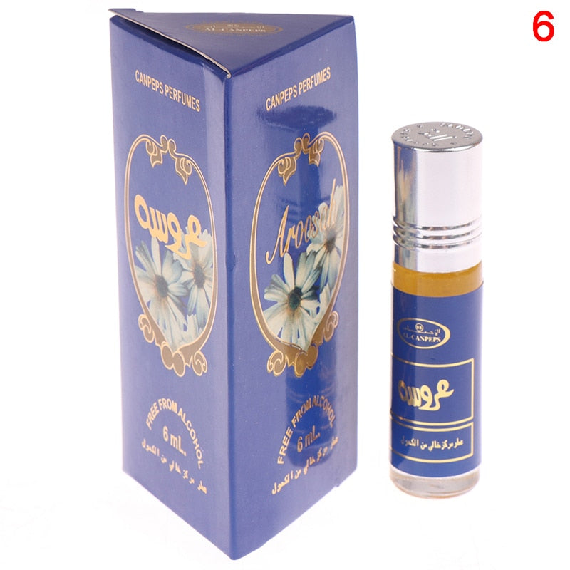 New 6ML Muslim Roll On Perfume Women Men Fragrance Essence Oil Body Scented Lasting Fragrance