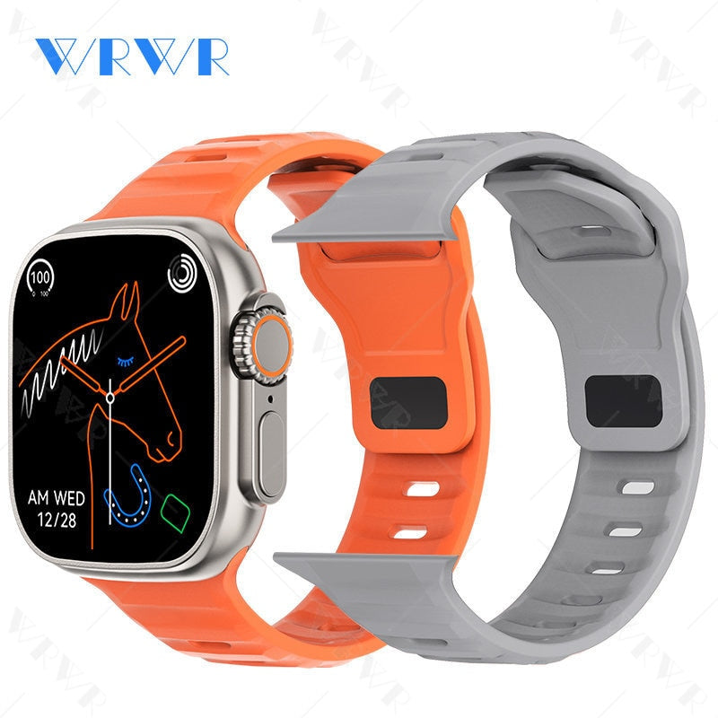 2023 Smart Horloge Ultra Serie 8 Nfc Smartwatch Mannen Vrouwen Bluetooth Oproepen Draadloze Opladen Fitness Armband 2 Inch Hd Scherm