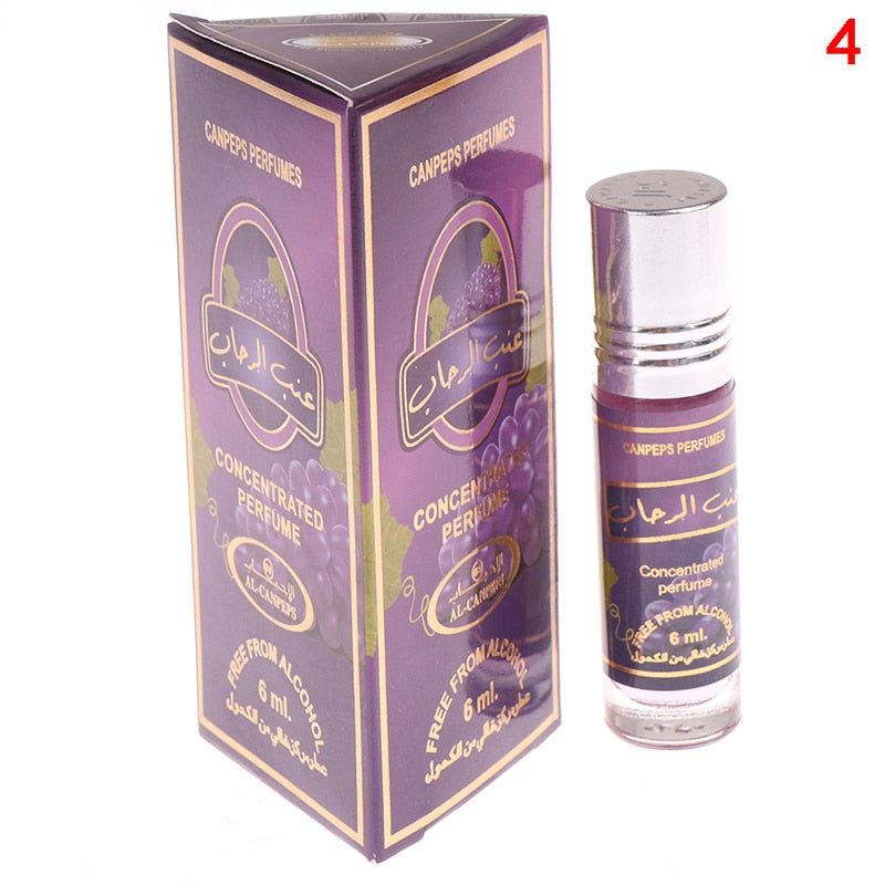 New 6ML Muslim Roll On Perfume Women Men Fragrance Essence Oil Body Scented Lasting Fragrance