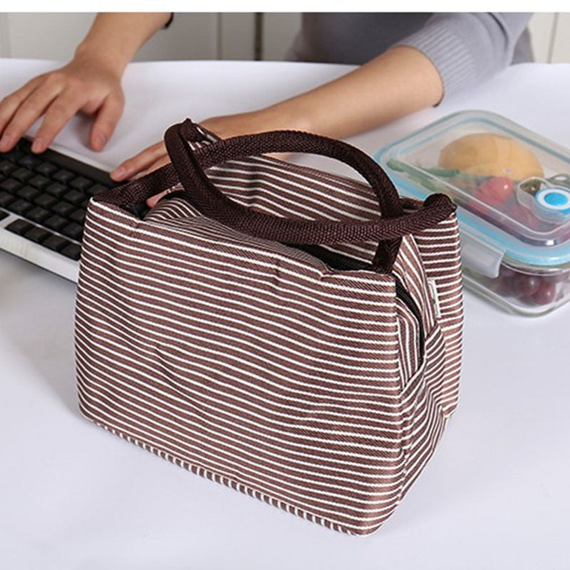 Lunch Food bag Aluminum Thermal Bag with cooler Insulation box Foil Children Lunchbox Food storage Bag School and work Food Bag