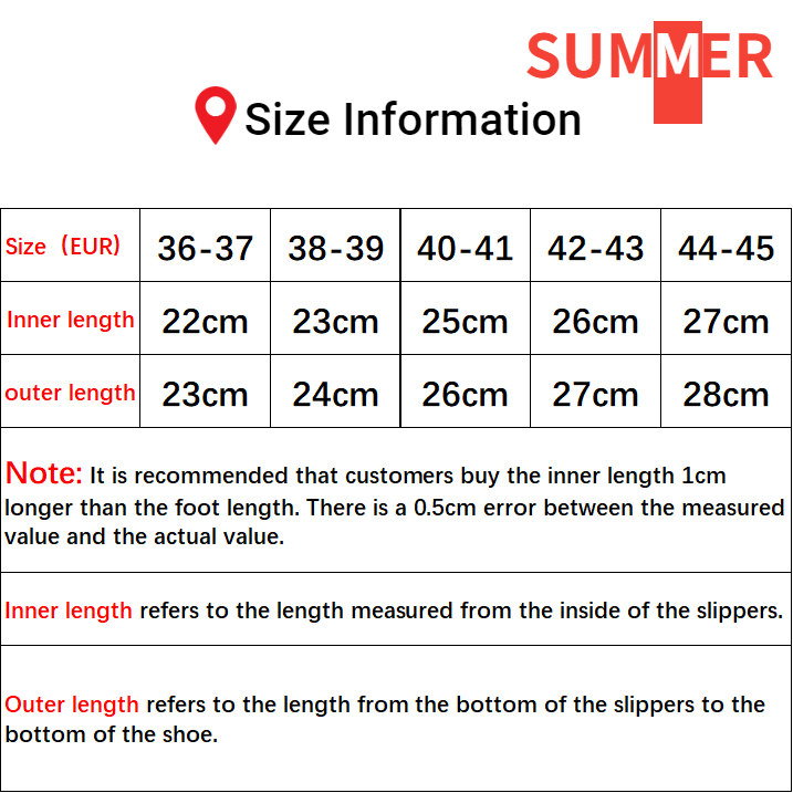 Summer Slippers Platform Shoes for Women EVA Beach Sandals Women Slides Soft-soled Indoor Men Mute Non-slip Household Flip Flops