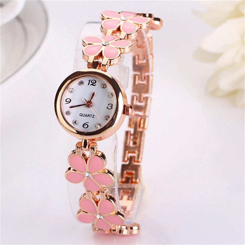 Foreign trade antique watch fashion leather wrapped bracelet epidermis women table butterfly pendants wholesale children table