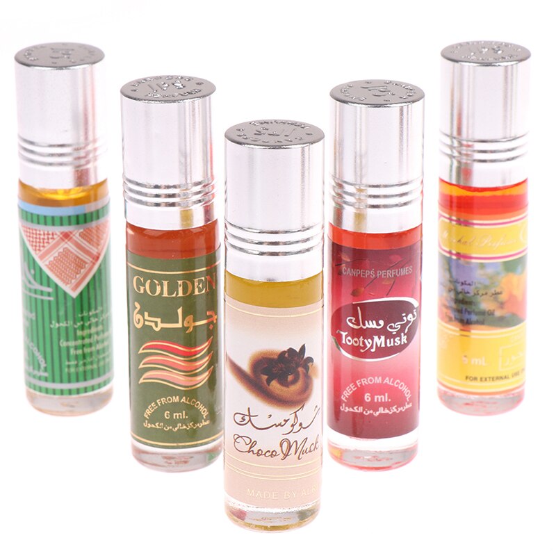 New 6ML Muslim Roll On Perfume Women Men Fragrance Essence Oil Body Scented Lasting Fragrance