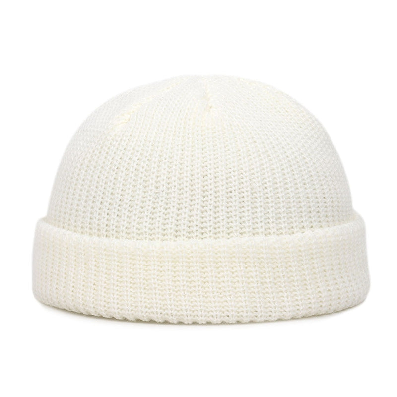 Winter Warm Beanies Casual Short Thread Hip Hop Hat Adult Men  Female Wool Knitted Skull Cap Elastic  Unisex