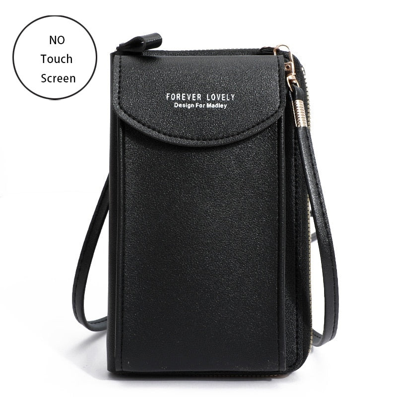 Buylor Women's Handbag Touch Screen Cell Phone Purse Shoulder Bag Female Cheap Small Wallet Soft Leather Crossbody Bags of Women