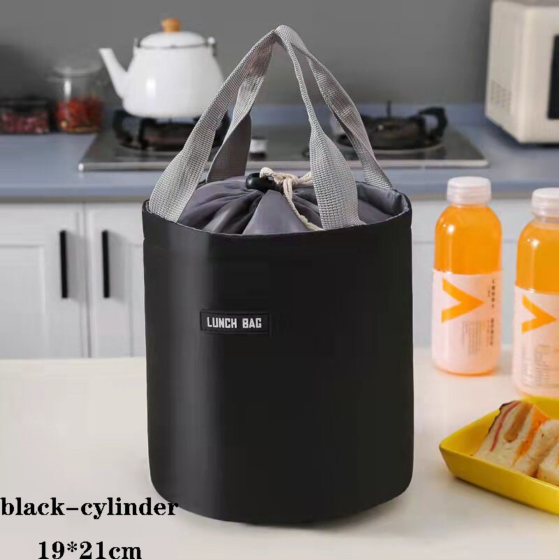 Lunch Food bag Aluminum Thermal Bag with cooler Insulation box Foil Children Lunchbox Food storage Bag School and work Food Bag