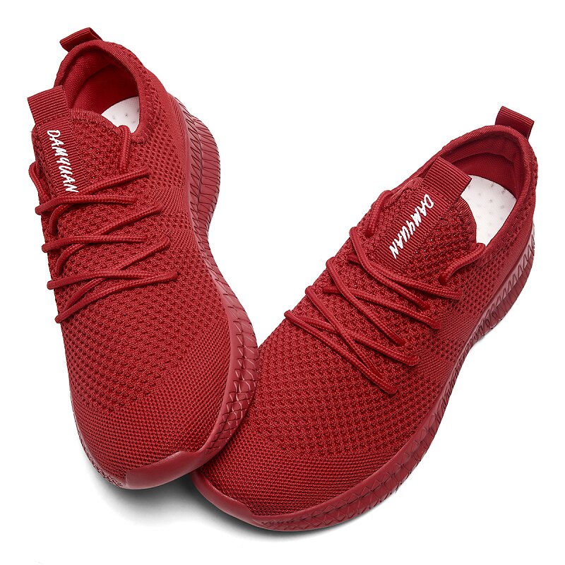 Men Running Shoes Lace up Men Sport Shoes Lightweight Comfortable Breathable Walking Sneakers Tenis Masculino Zapatillas Hombre