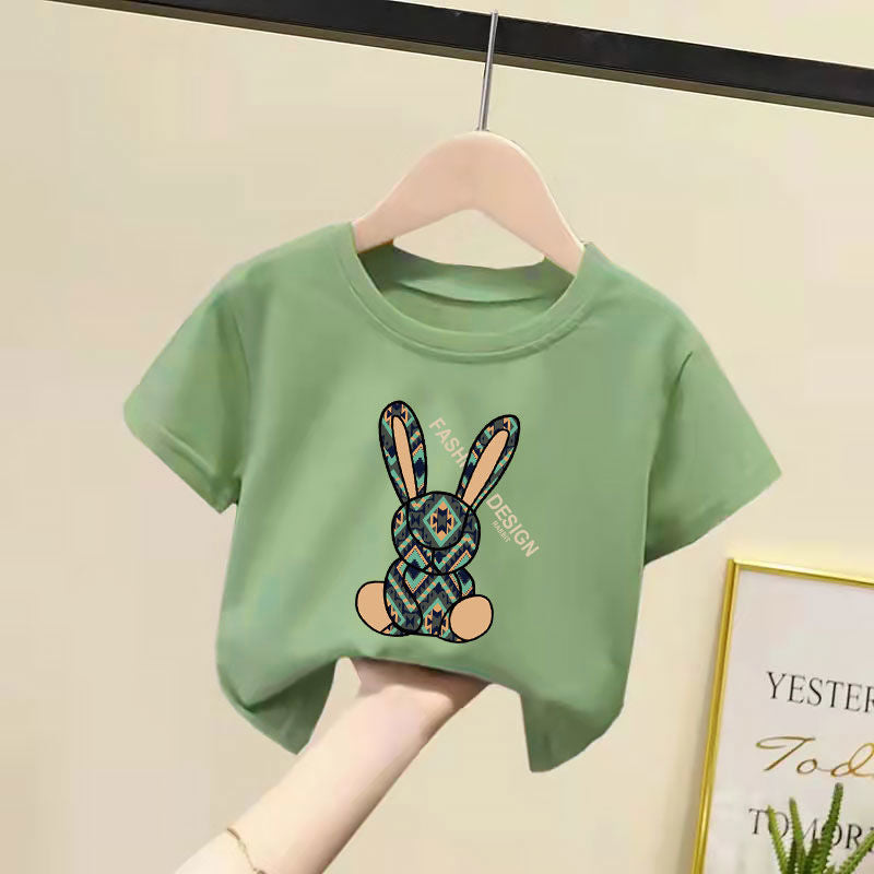 Children Clothing Set Boy Girl Clothes Summer Suit Baby Sets Cute Cotton Tshirt Pants Toddler Loungewear Soft Tracksuit 2-10Y