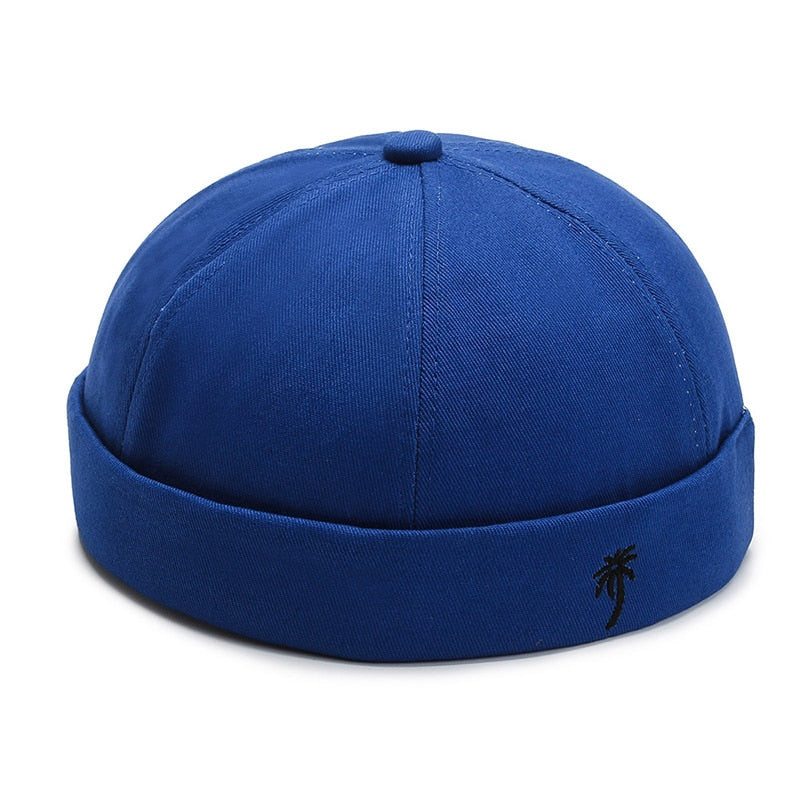 Vintage Dome Hat Mens Melon Beanie Cap Solid Color Docker Hat Unisex adjustable Winter Hat for Women men Bonnet Beanies