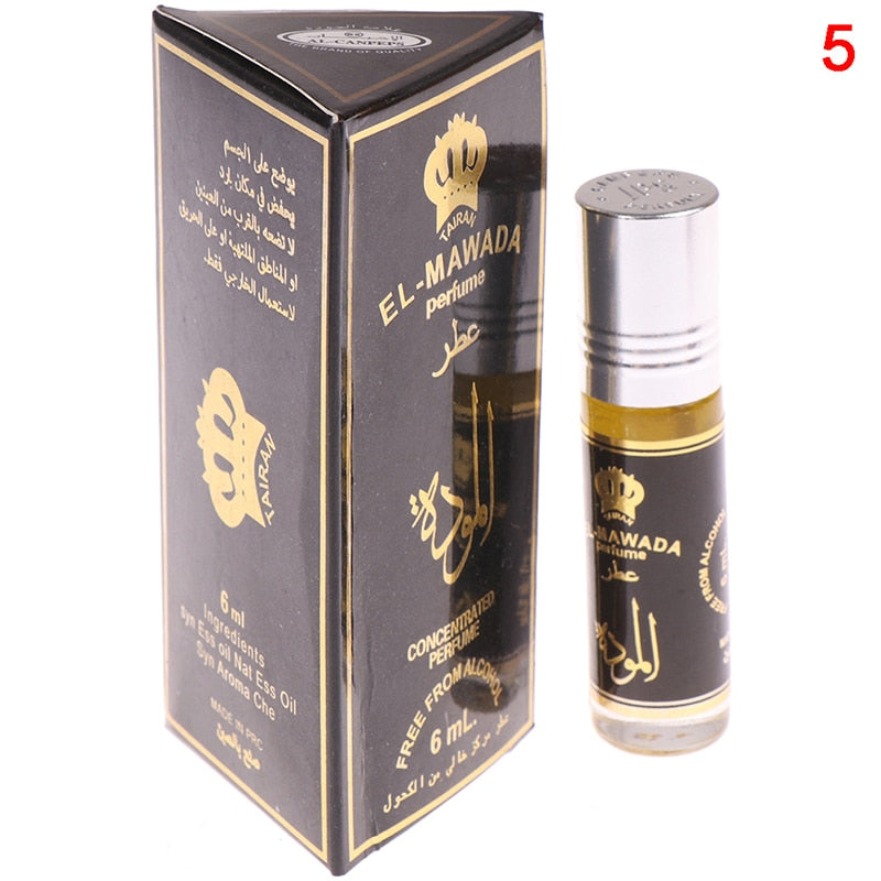 New 6ML Muslim Roll On Perfume Women Men Fragrance Essence Oil Body Scented Lasting Fragrance