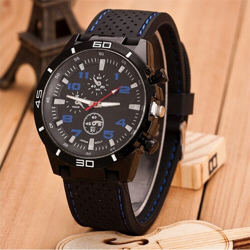 Fashion Date Quartz Men Watches Top Brand Luxury Male Clock Chronograph Sport Mens Wrist Watch Hodinky Relogio Masculino