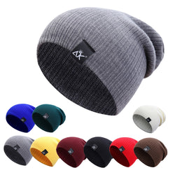 COKK Knitted Beanie Women&#39;s Hat Winter Men Skullies Beanies Warm Casual Slouchy Hat Crochet Beanie Hat Female Baggy Cap Cheap