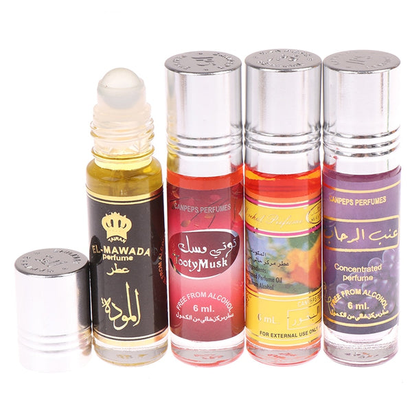 New 6ML Muslim Roll On Perfume Women Men Fragrance Essence Oil Body Scented Lasting Fragrance