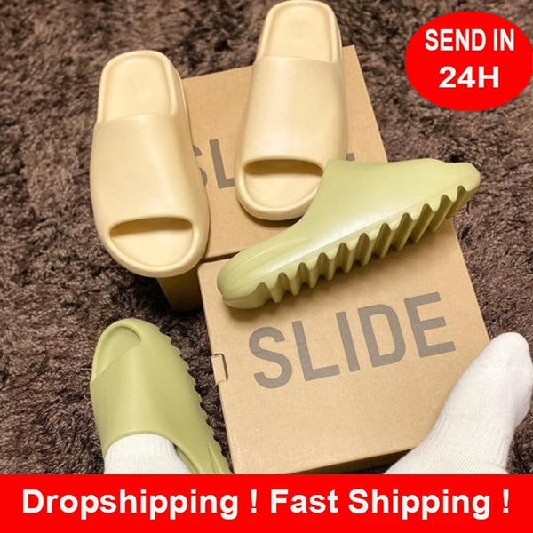 2023 Summer Cool Women Men Slippers Soft Sandals Women Beach Casual Shoes Light EVA Slides Brand Men Flip-flops Men&#39;s Sandals