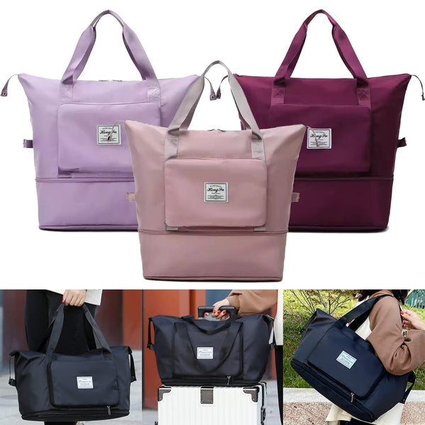 Folding Travel Bags Waterproof Tote Travel Luggage Bags for Women 2022 Large Capacity Multifunctional Travel Duffle Bags Handbag