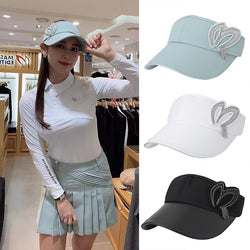 Golf cap woman 2023 New Summer Ladies Headless  Empty Top golf Hat